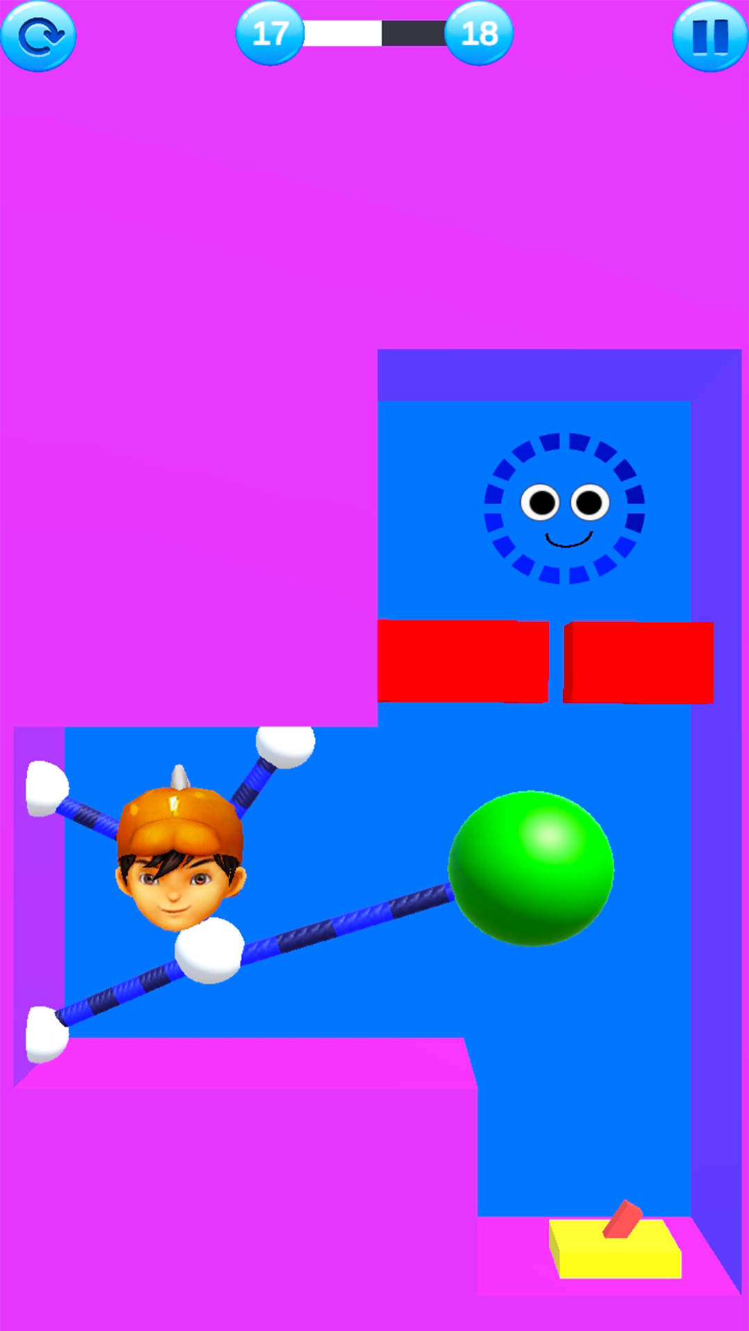Screenshot of Boboiboy Stretch Galaxy Boy 3D