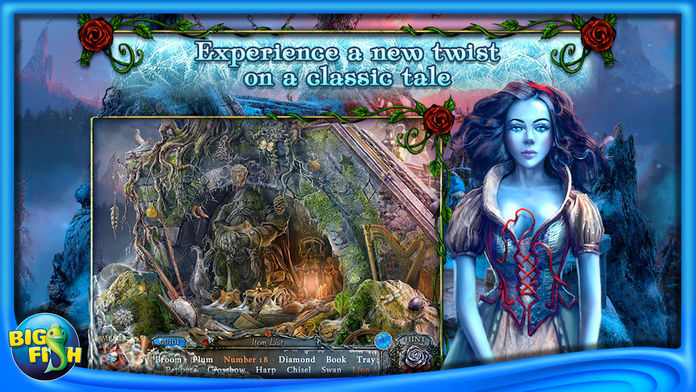 Screenshot 1 of Living Legends: Frozen Beauty - A Hidden Object Fairy Tale (Full) 