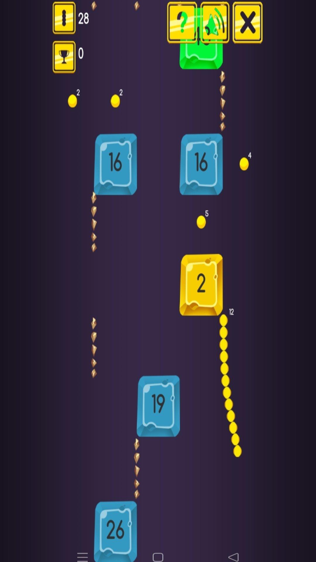 Скриншот игры Snake Games: Snake VS Block