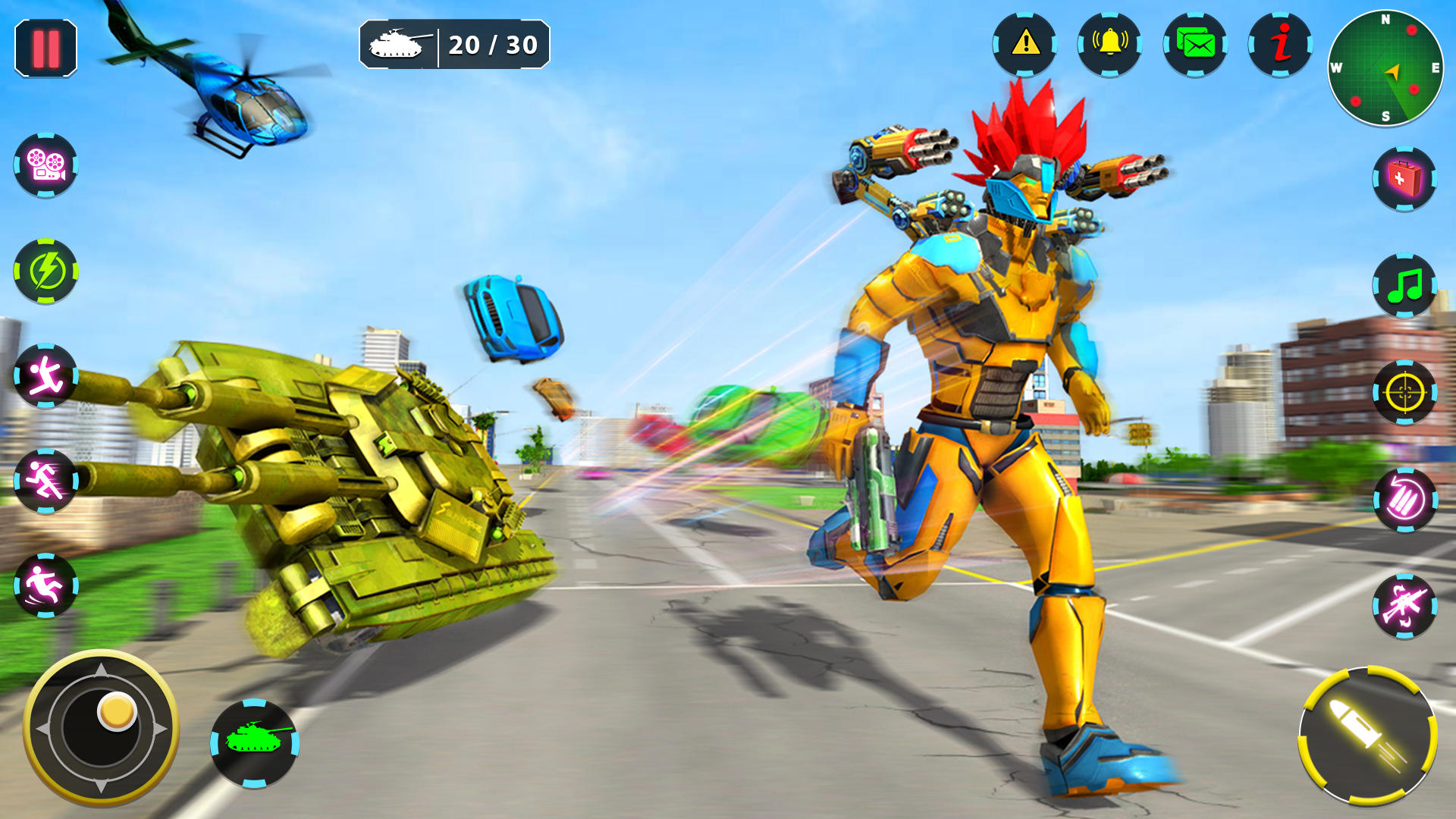Robot Hero Game - Robot Game Game Screenshot