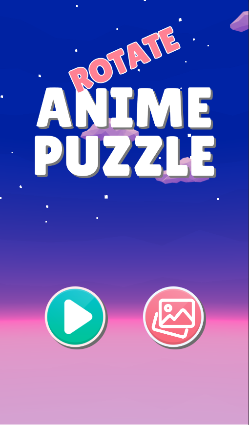 Скриншот игры Rotate Anime Puzzle