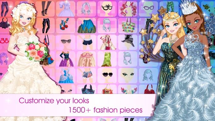 Cuplikan Layar Game Star Girl - Fashion, Makeup & Dress Up
