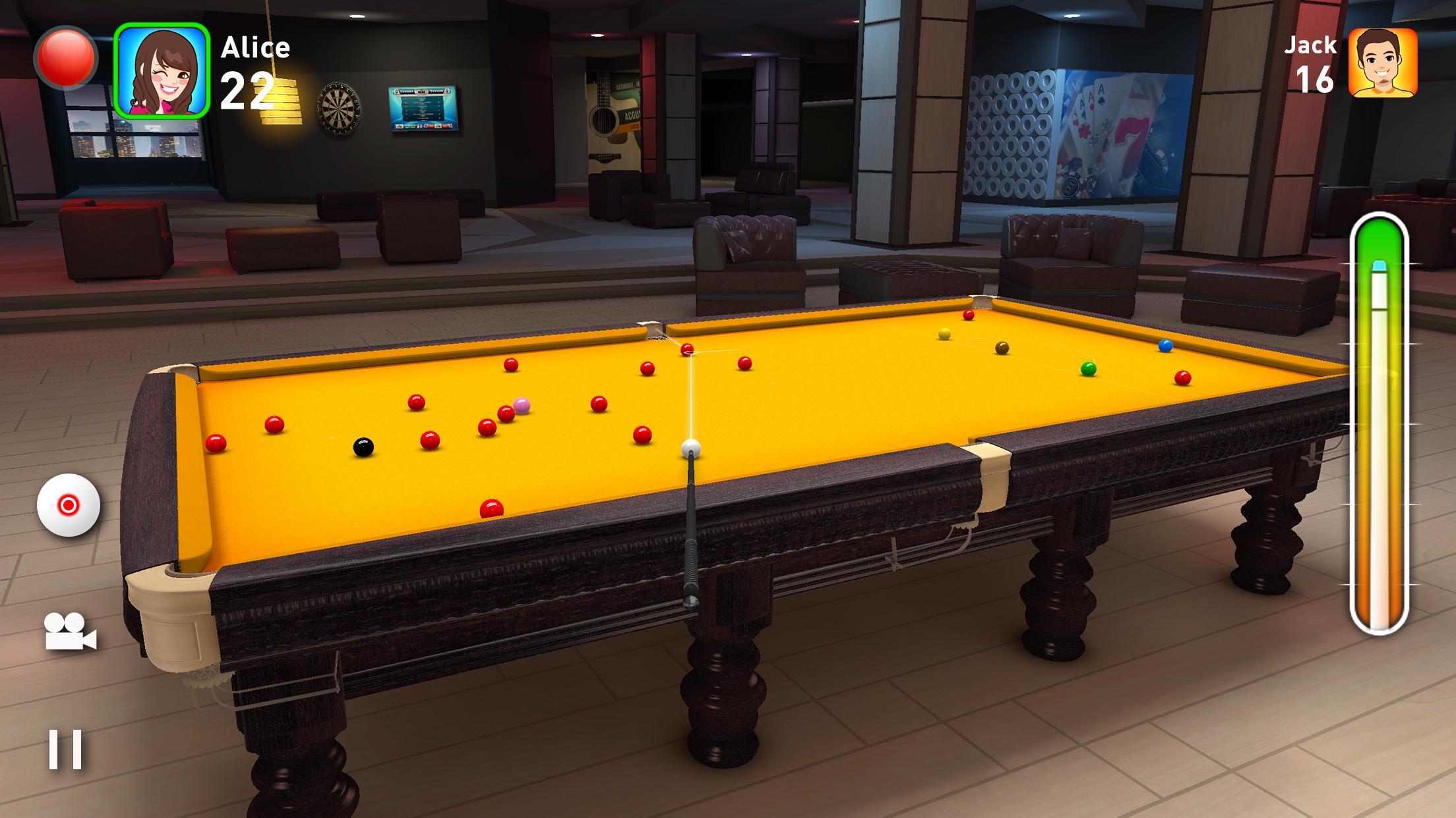 Estrelas do Snooker Esporte Online 3D versão móvel andróide iOS