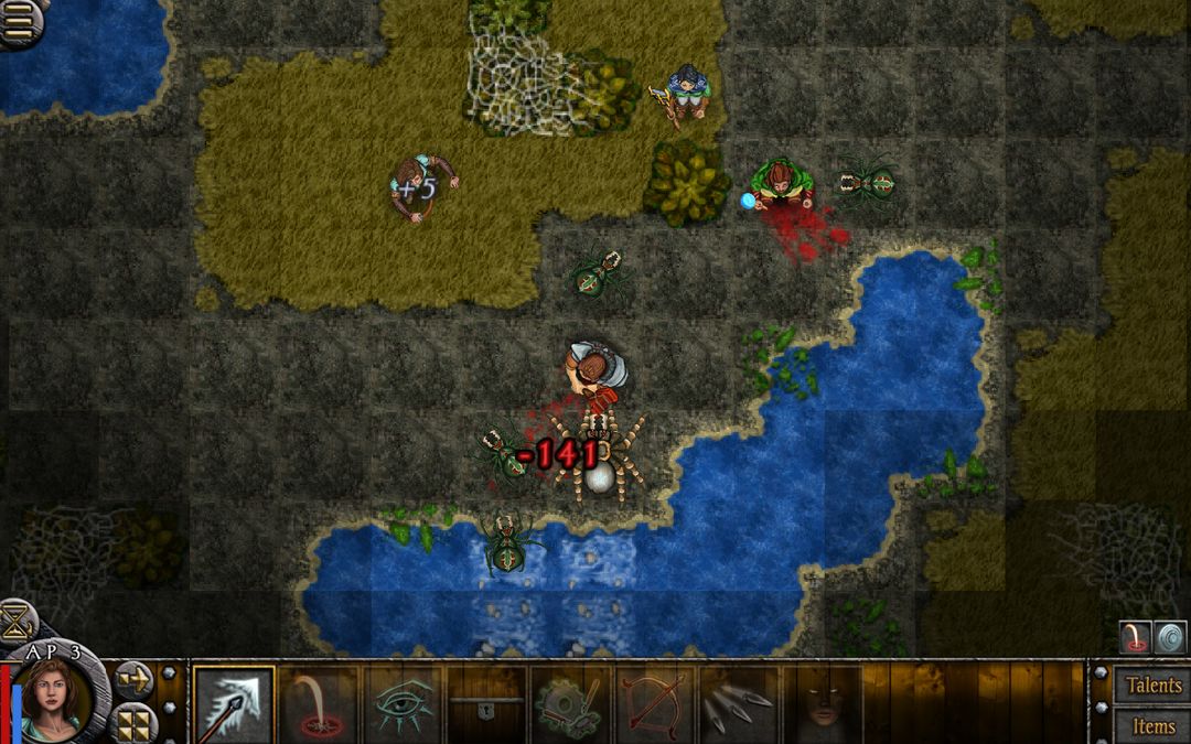 Heroes of Steel RPG screenshot game