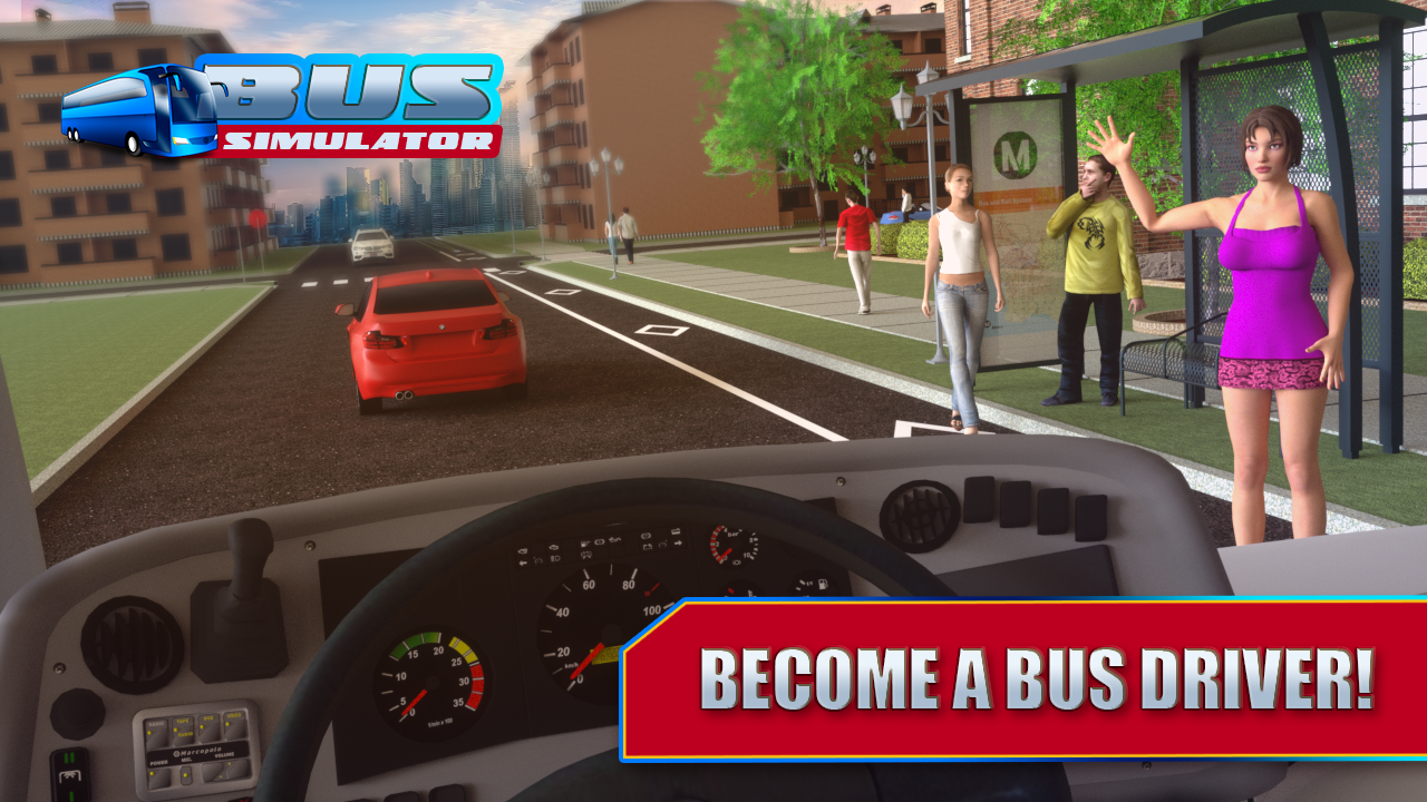 Bus Simulator 2019 ภาพหน้าจอเกม