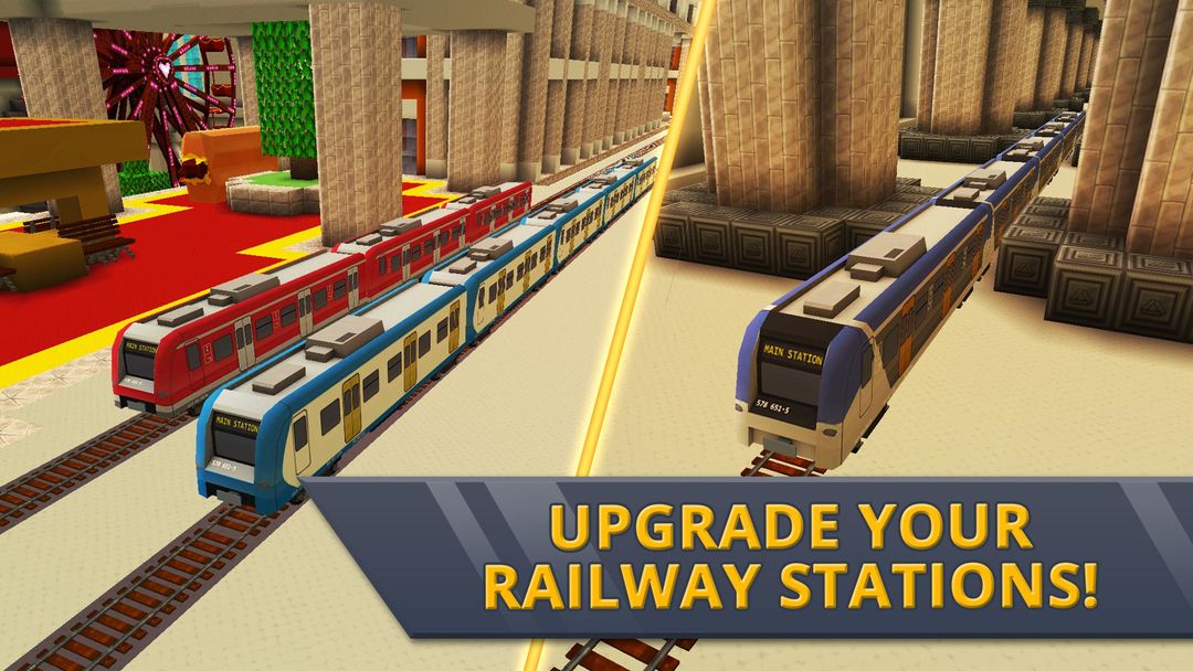 Railway Station Craft screenshot game