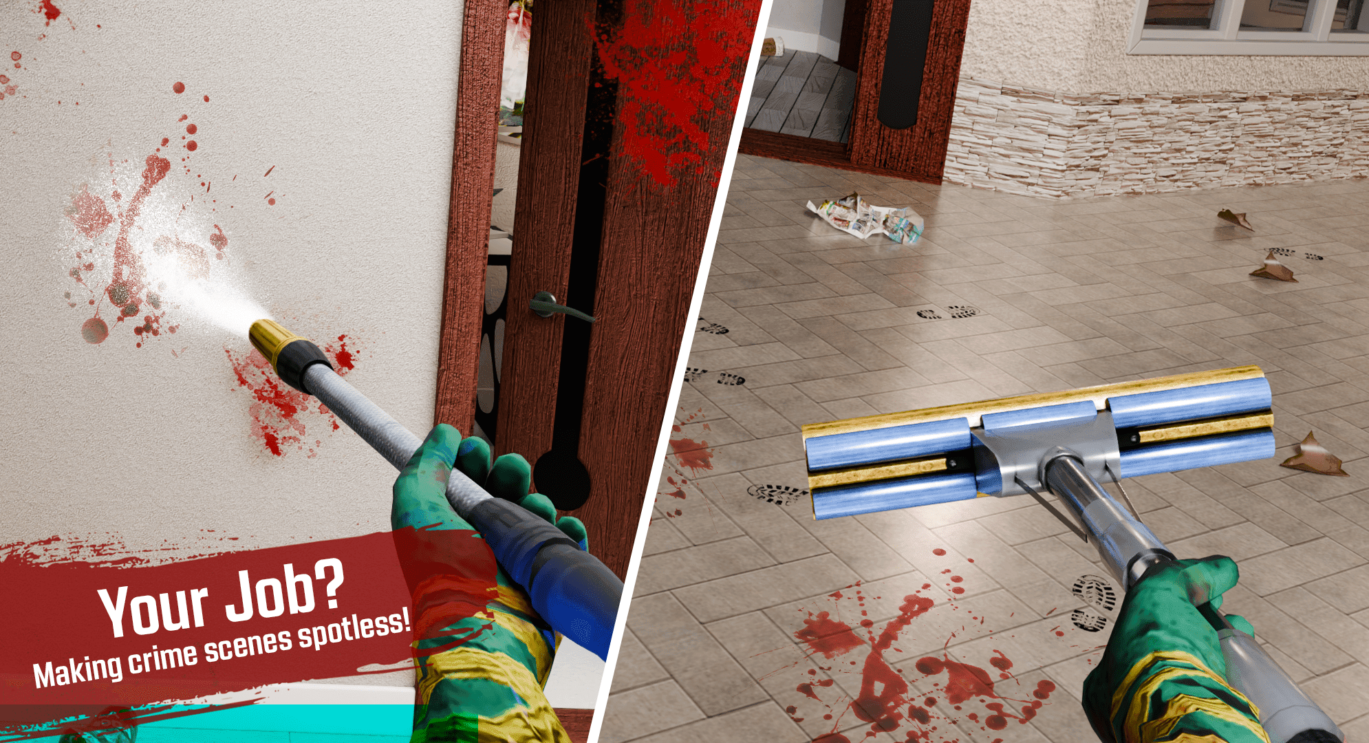 Crime Scene Evidence Cleaner screenshot game