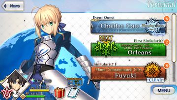 Fate/Grand Order (English) Game Screenshot