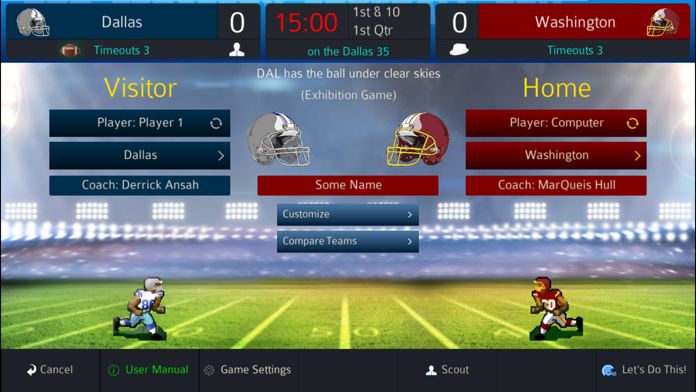 Pro Strategy Football 2021 screenshot game