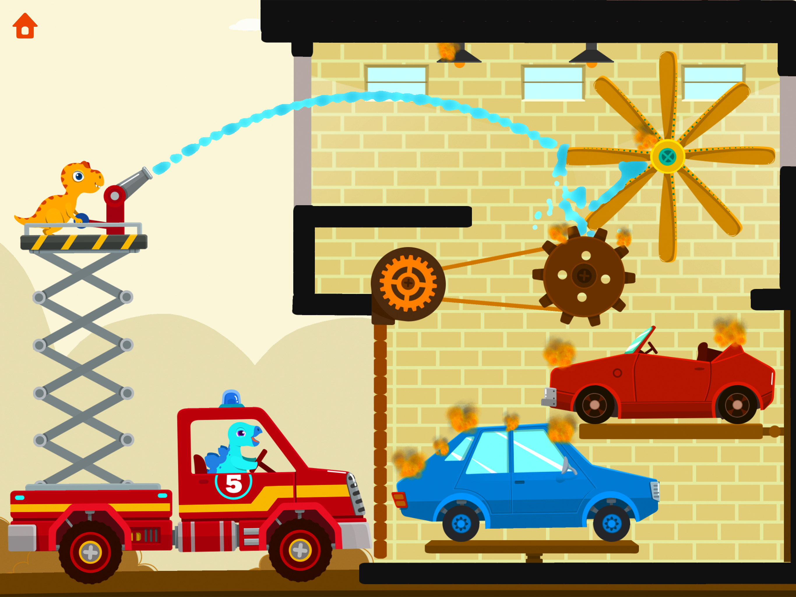 Fire Truck Rescue - for Kids screenshot game