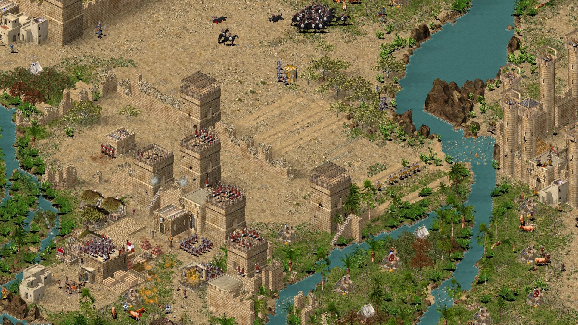 Screenshot of Stronghold Crusader HD