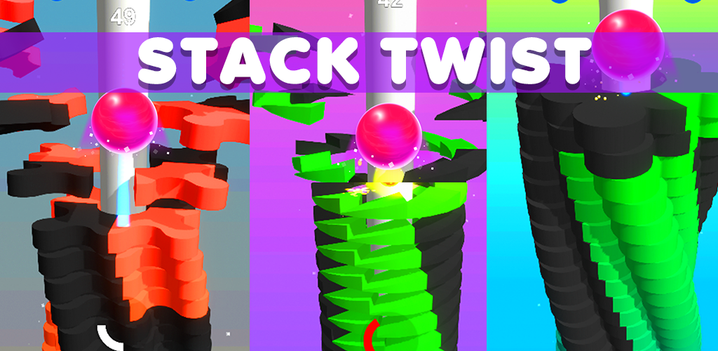 Banner of Stack Twist - 4 jeux de balle en 1 jeu 1.0