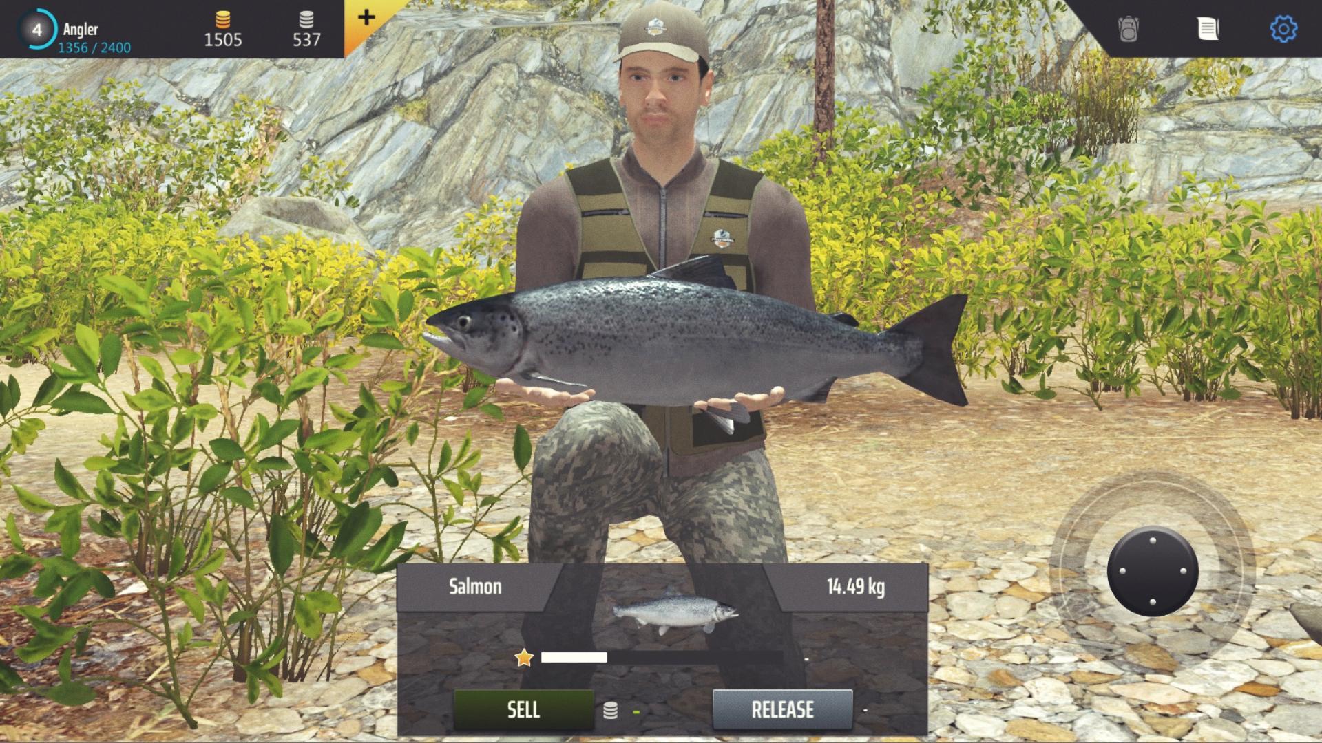 Professional Fishing Game Screenshot