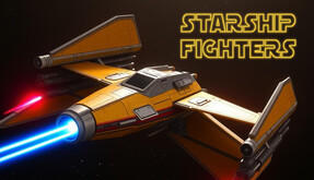 Captura de Tela do Vídeo de Starship Fighters: Galactic Warfare