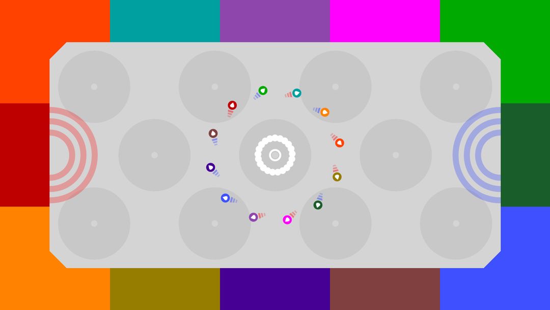 12 orbits ○ 2, 3, 4, 5, 6… 12인 게임 스크린 샷