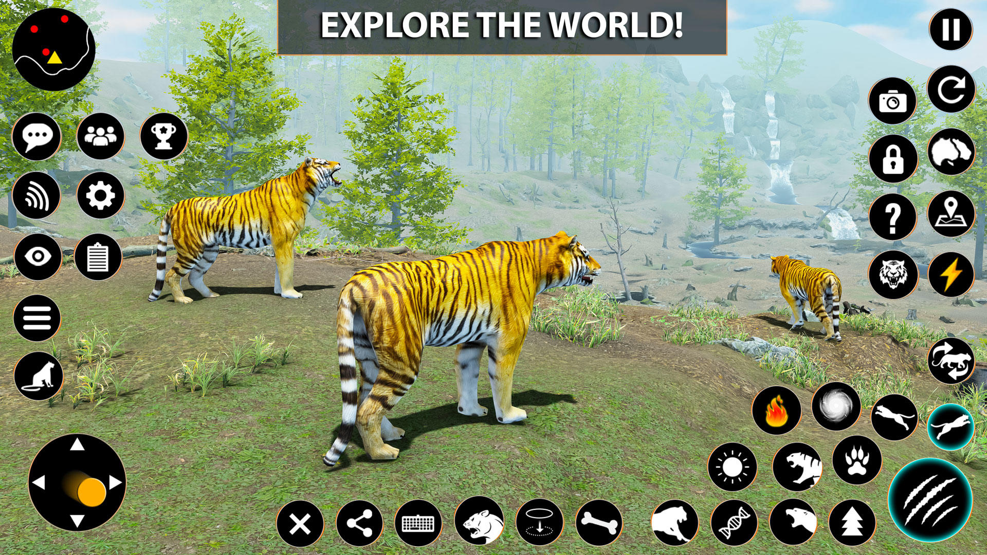 jogos de simulador de tigre 3d versão móvel andróide iOS apk