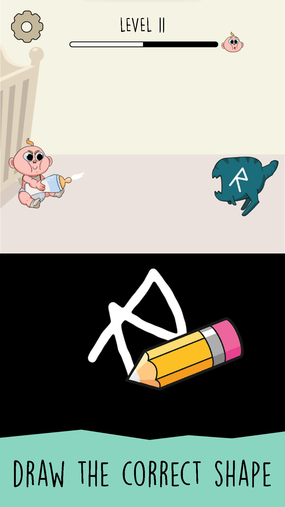 Draw to Aim Game Screenshot