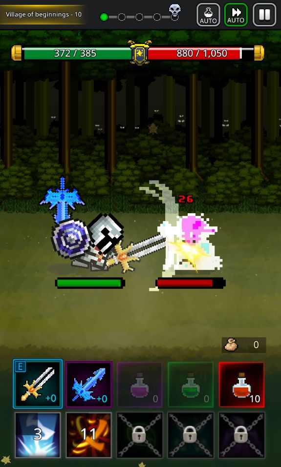Screenshot of Grow Swordmaster