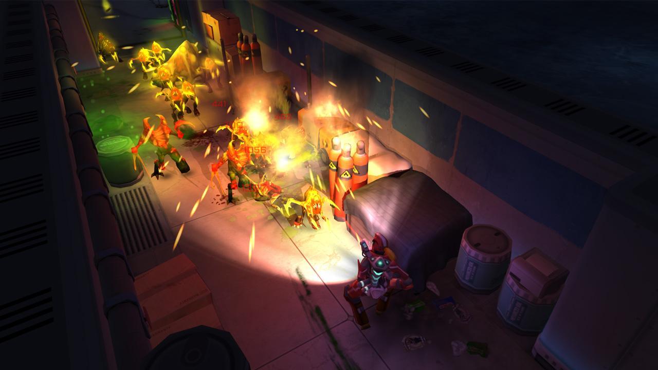 Cuplikan Layar Game Xenowerk