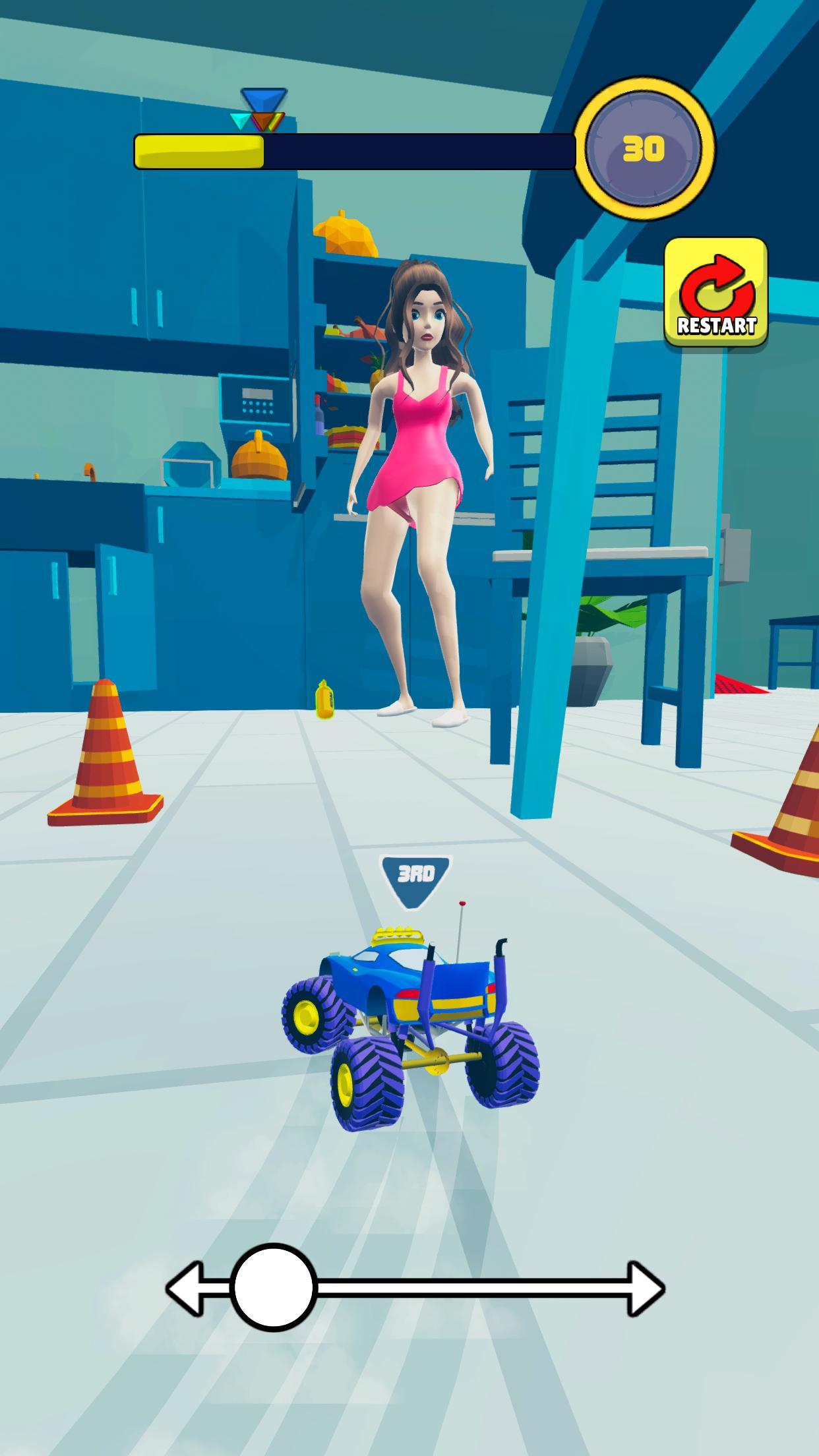 Tiny Race 3D Game Screenshot