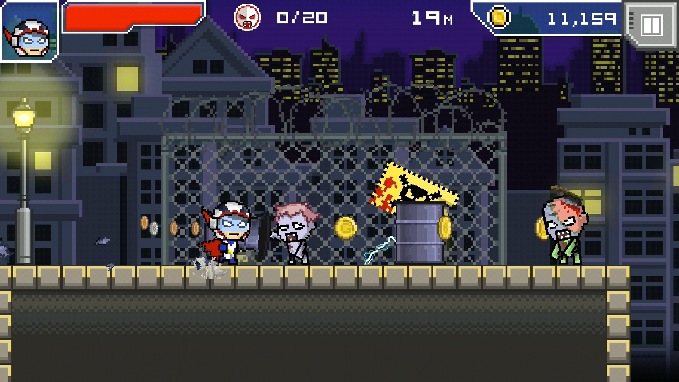 HERO-X: DASH! Game Screenshot