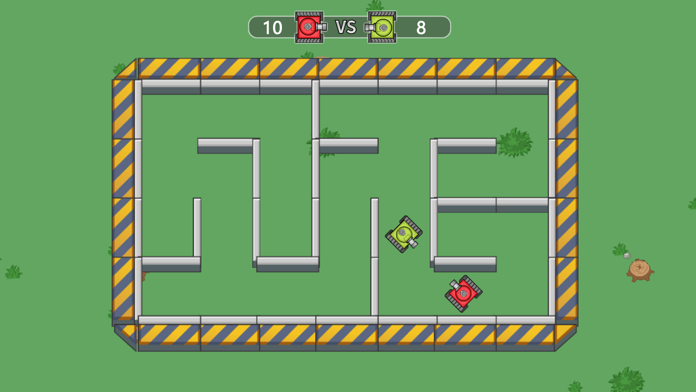 Toy Tank VS Tank Game Screenshot