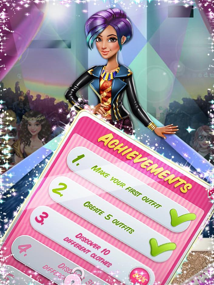 Dress up Game: Tris Runway Game Screenshot