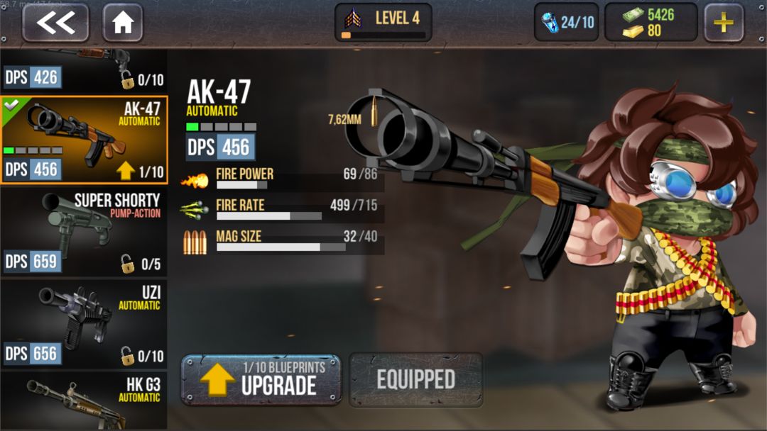 Screenshot of Ramboat 2 Action Offline Game