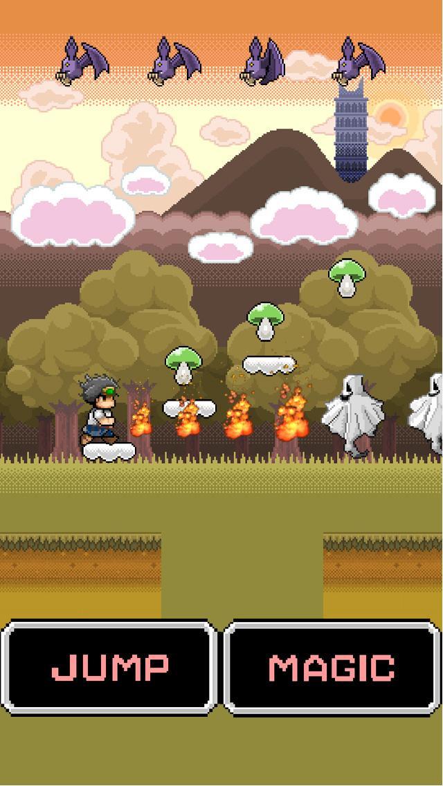 ニート 勇者 ２ 無料ジャンプアクション Game Screenshot