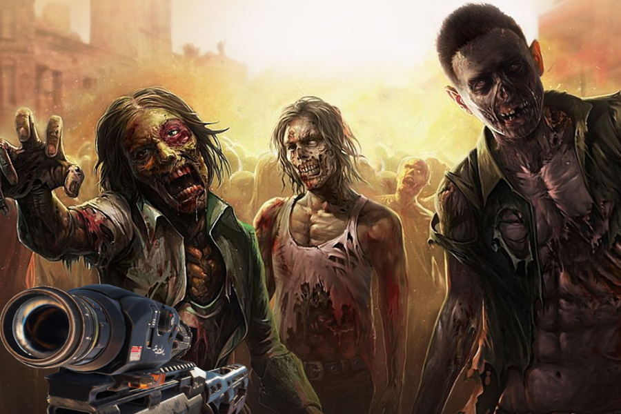 Screenshot dari video Zombie survivors.io