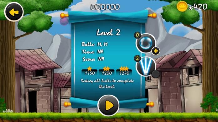 Ball Blasting The Magic Orb Game Screenshot