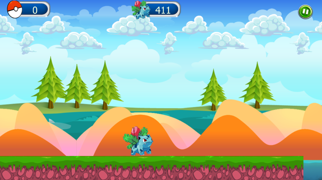super Ivysaur adventure Game Screenshot