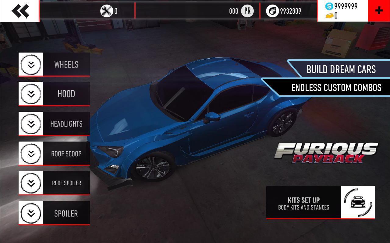 Cuplikan Layar Game Furious Payback Racing