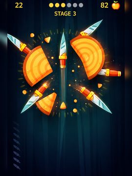 Knife Hit 게임 스크린샷