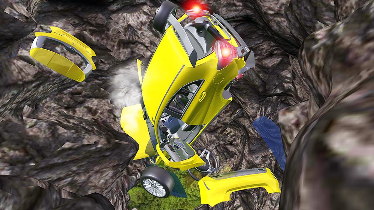 Beam Drive NG Death Stairs Car Crashs Game Screenshot