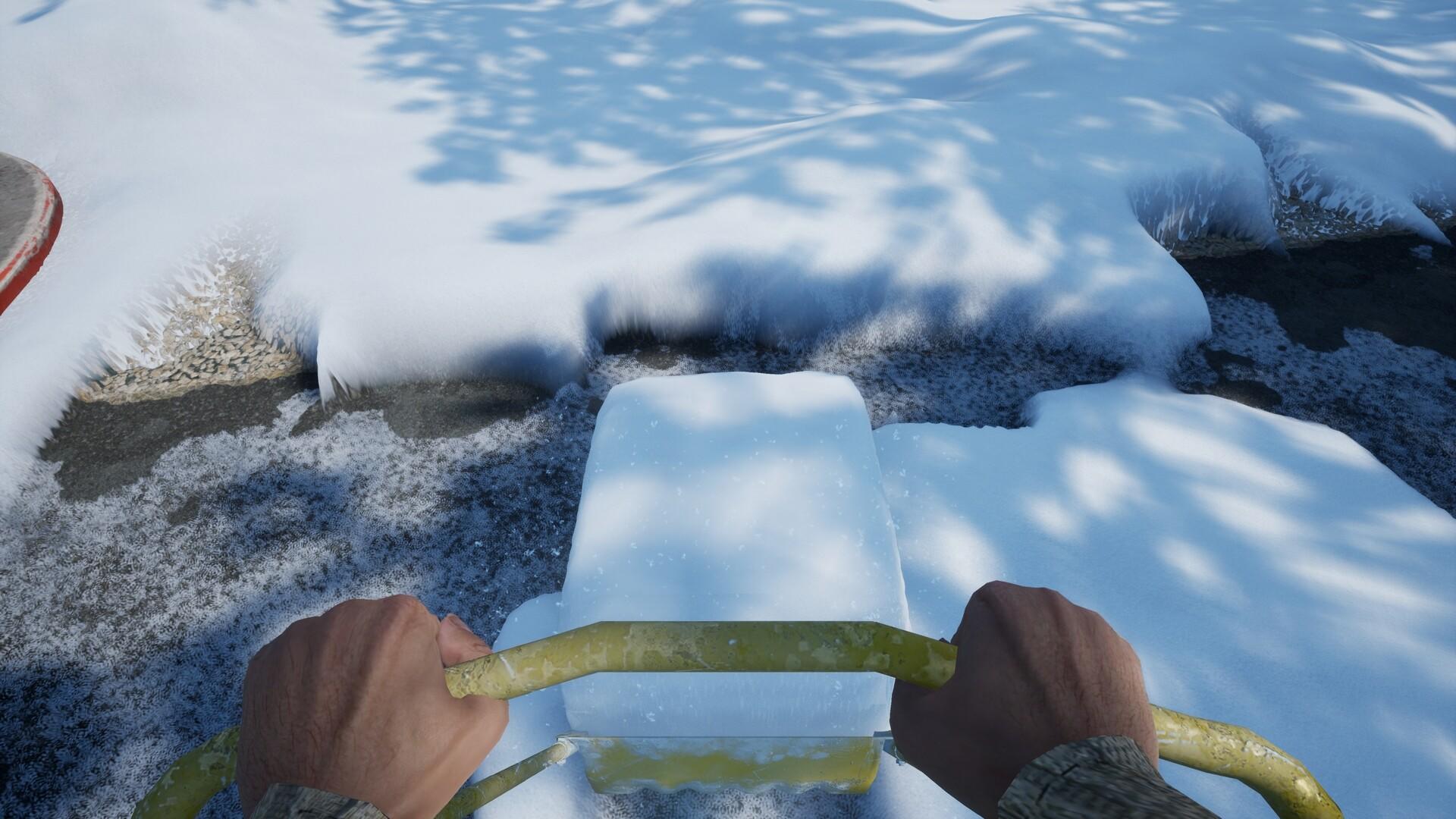 Screenshot of Snow Plowing Simulator - First Snow