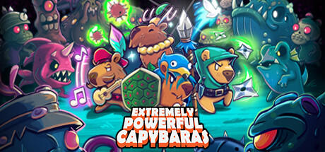 Banner of Extrem kraftvolle Capybaras 