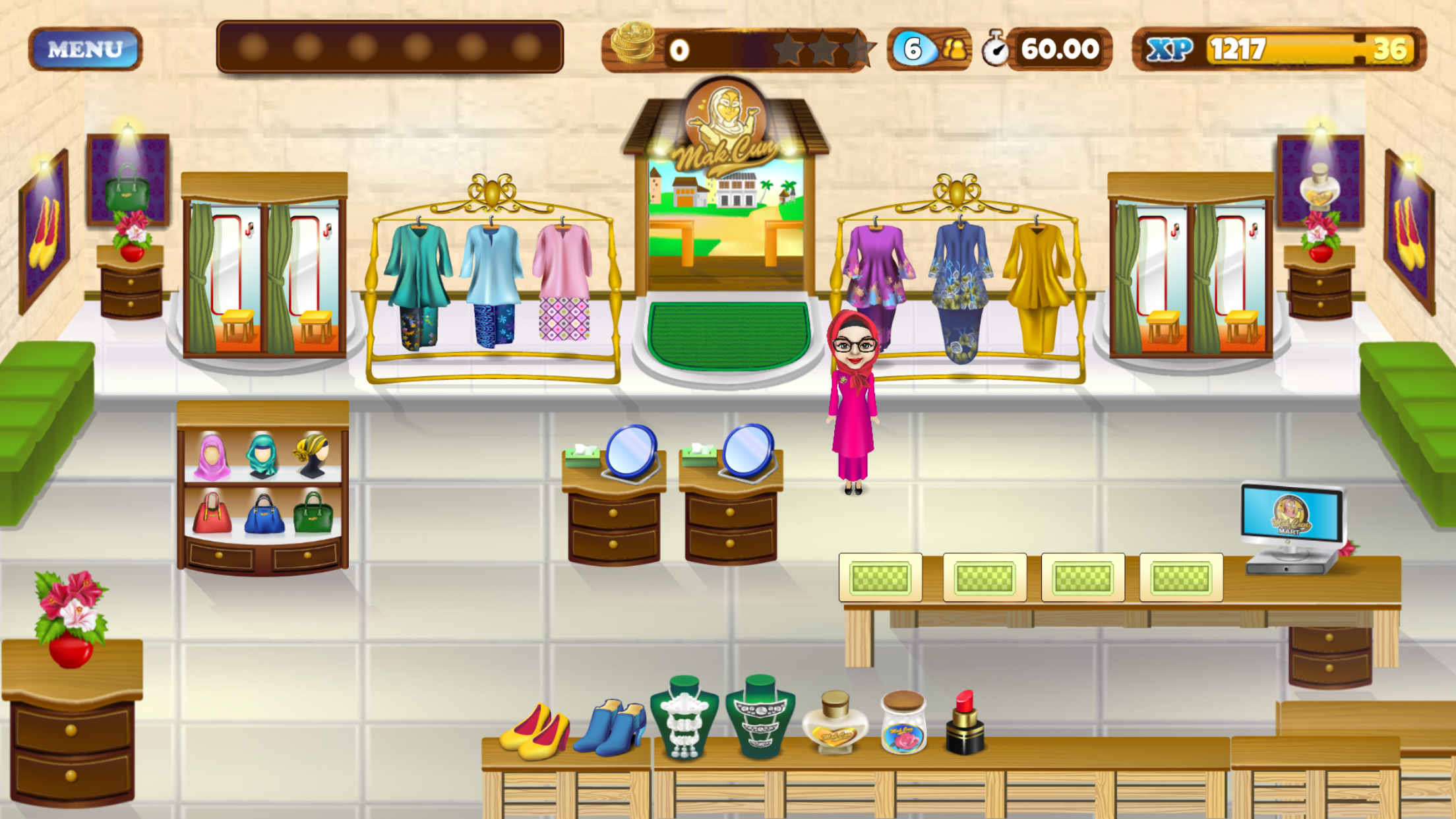 Mak Cun's Adventure Game Screenshot