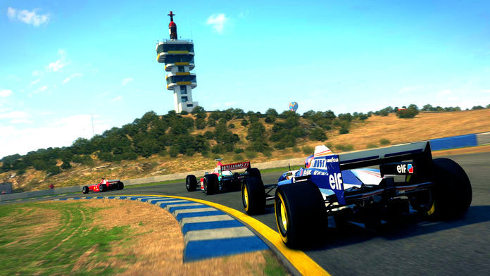 Screenshot of F17 Run: GP Cars
