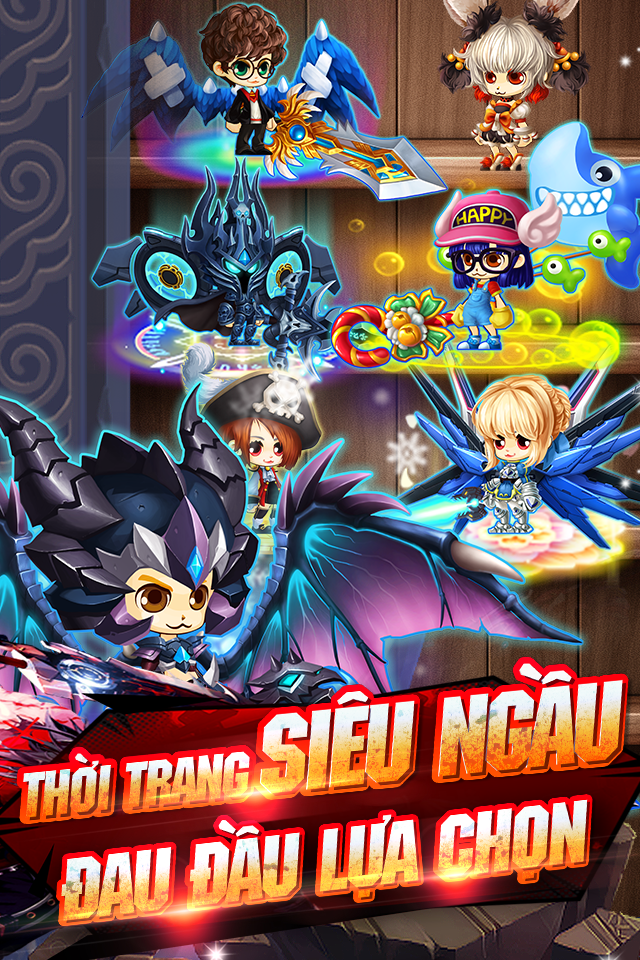 Biệt Đội Chibi Game Screenshot