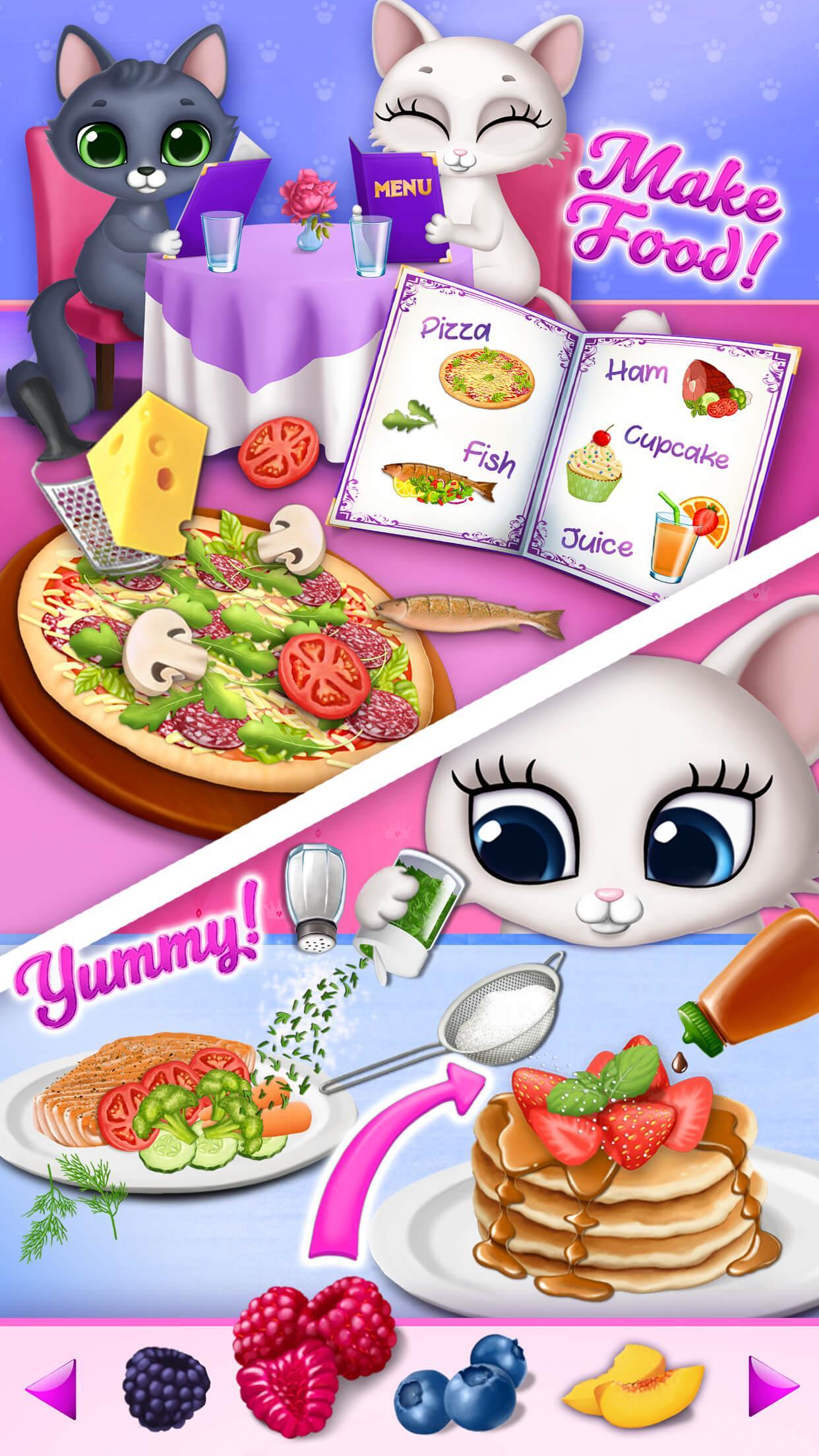 Kitty Meow Meow - My Cute Cat Day Care & Fun ゲームのスクリーンショット