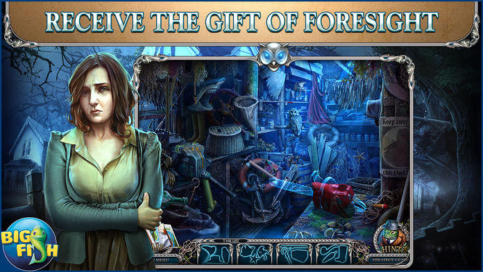 Mystery Trackers: Nightsville Horror - A Hidden Object Adventure (Full) 게임 스크린샷
