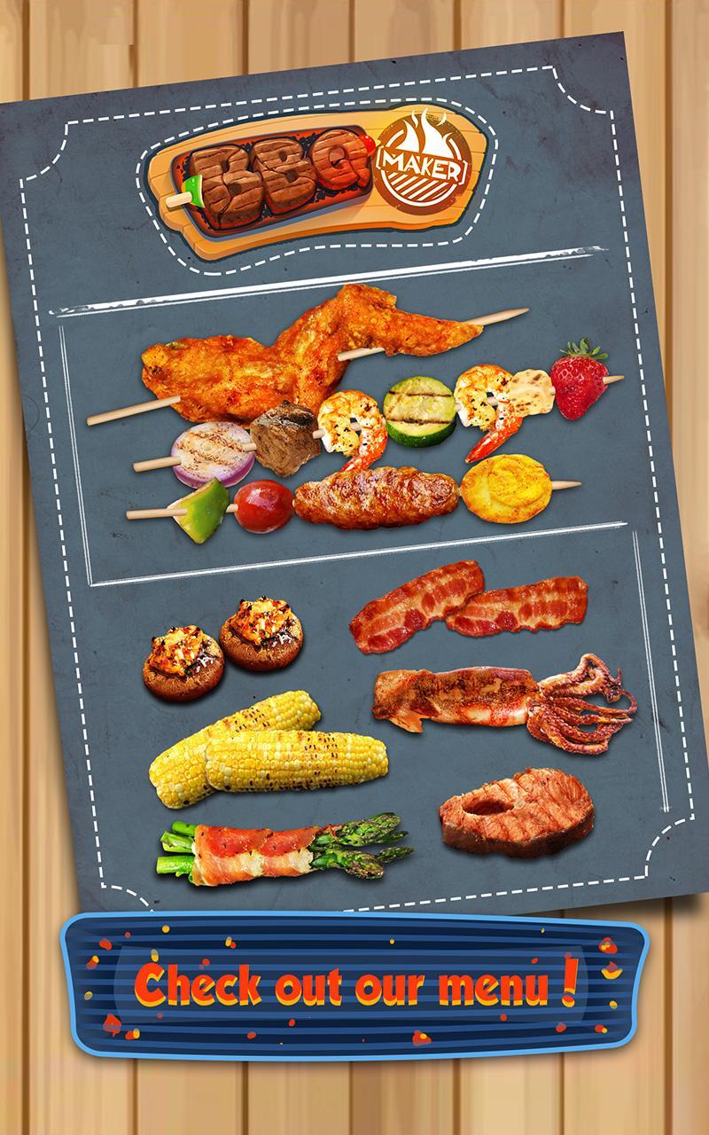 BBQ Kitchen Grill Cooking Game Game Screenshot