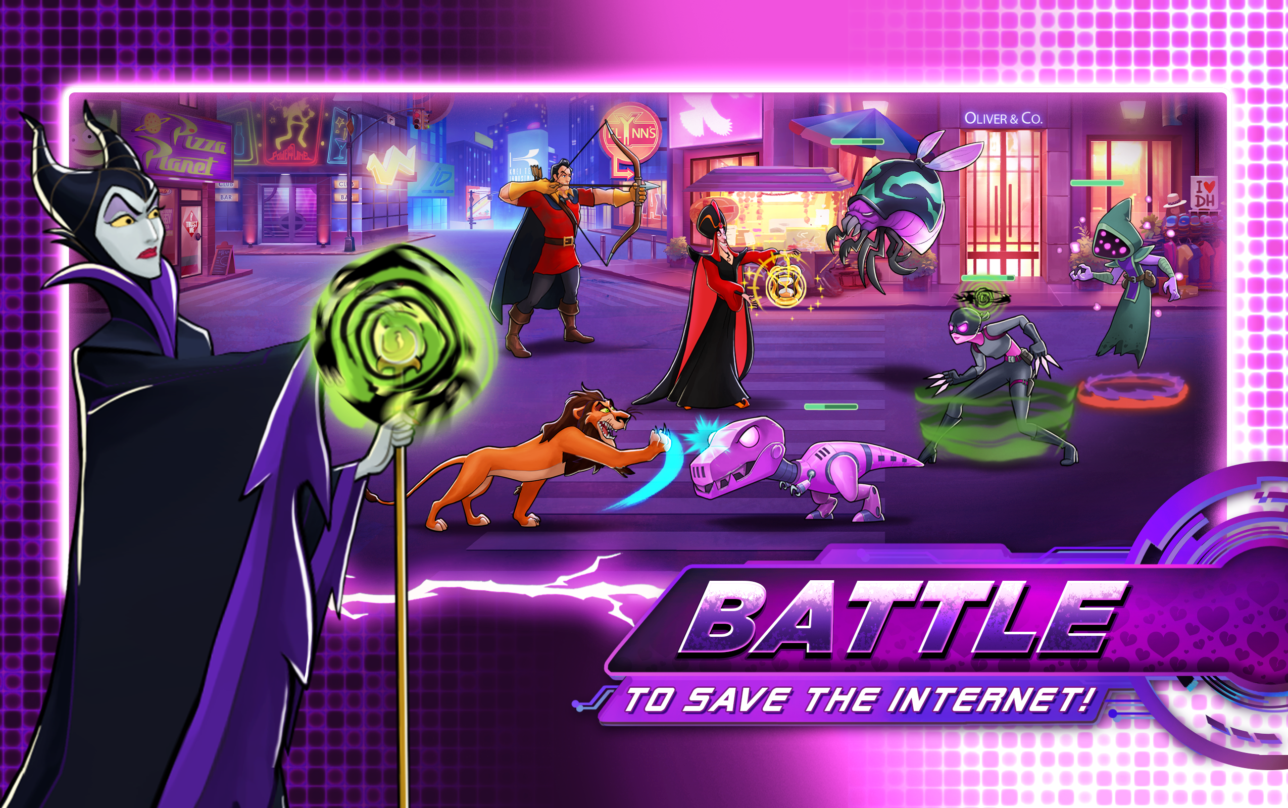 Disney Heroes: Battle Mode Game Screenshot
