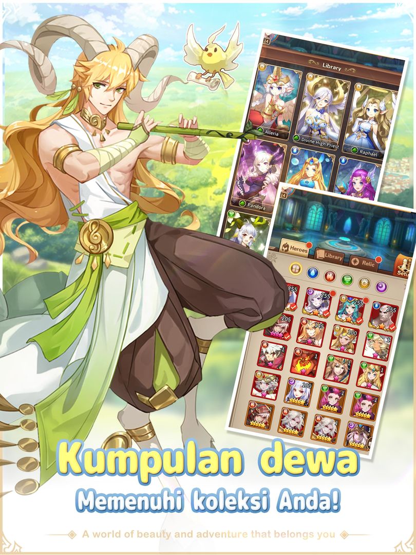 Idle Legends: RPG Santai Terpopuler di Indonesia遊戲截圖