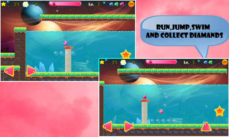 Screenshot of Amazing kiriby space adventure: the stars endgame