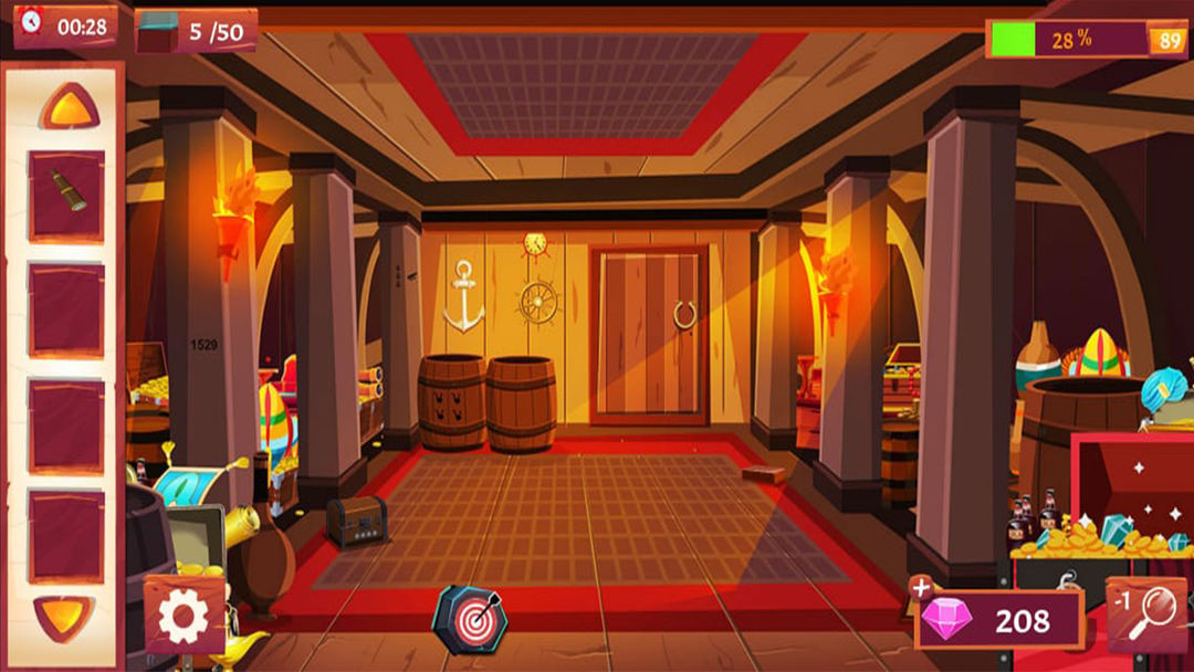 Screenshot of Room Escape 100 Doors Artifact