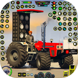 US Farming Tractor: Cargo Game