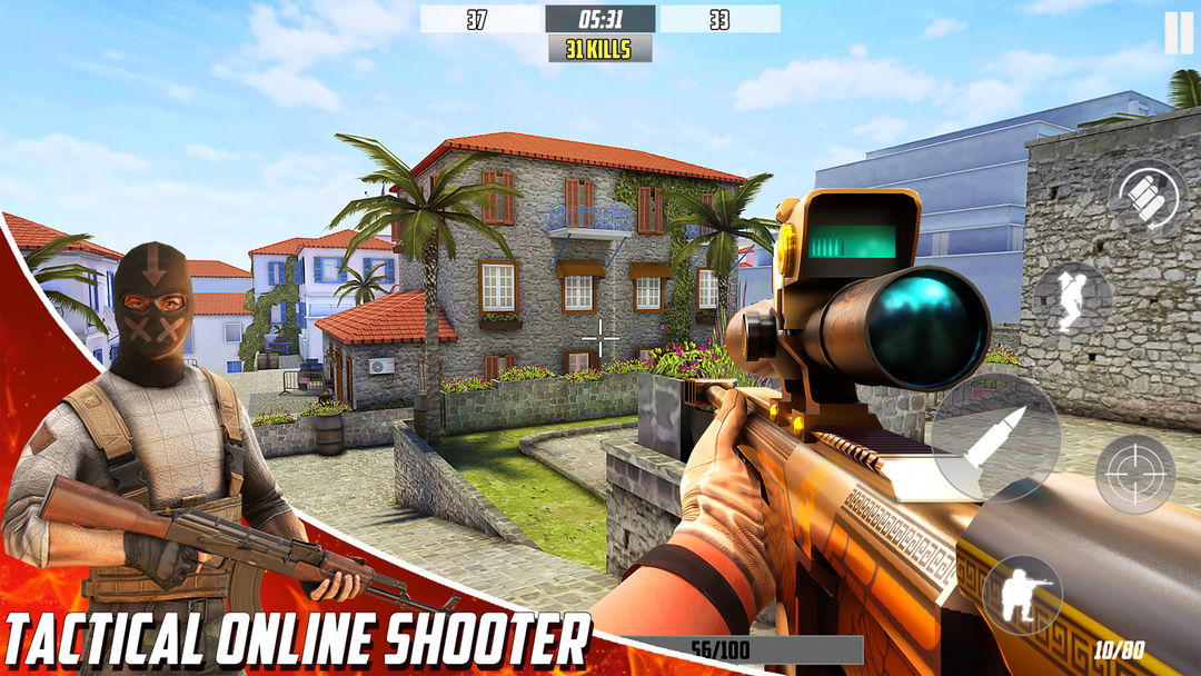 Hazmob: FPS Gun Shooting Games ภาพหน้าจอเกม