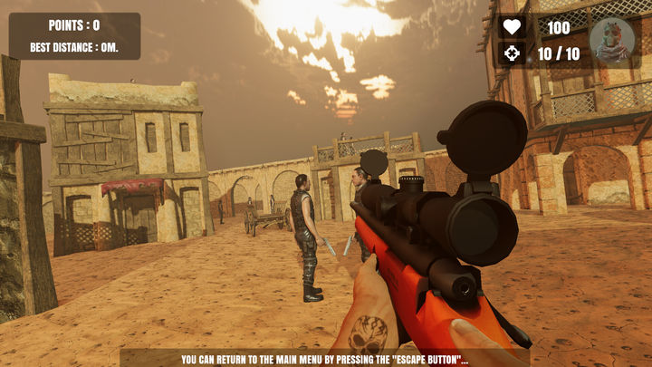 Screenshot 1 of Assassin War Sniper Shooting 